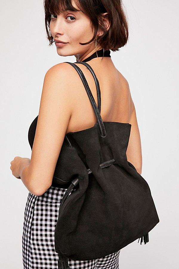 Auguste Suede Tote By Able At Free People